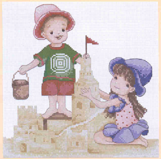 외국 십자수패키지 PINN/ BEAUTIFUL DAY/31-S/063105