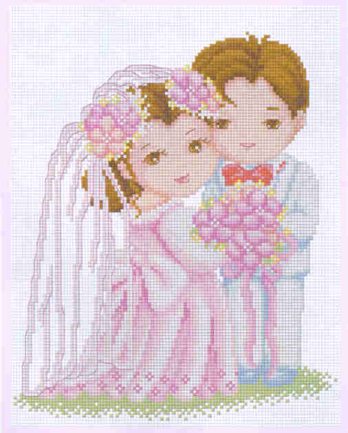 외국 십자수패키지 PINN/ FOREVER LOVE/15-H/007284