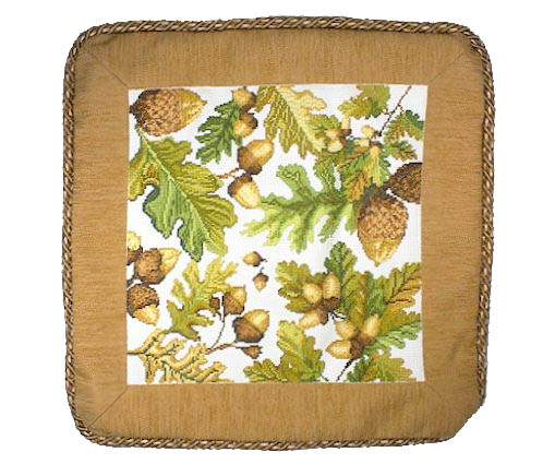 십자수 완성품 쿠션-ACORN/11214