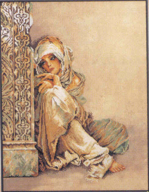 외국 십자수패키지 Lanarte/ARABIAN WOMAN-0008001(34680)