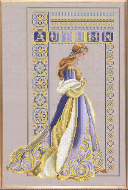 십자수도안책 Lavender & Lace/ CELTIC AUTUMN-LL58