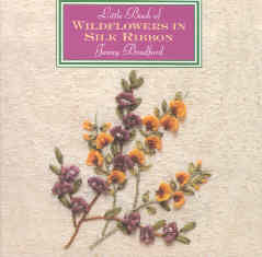 리본자수책 LITTLE BOOK OF WILDFLOWERS IN SILK RIBBON -512275