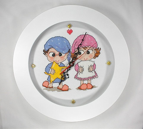 십자수 완성품 시계-330W-별도 따다줄께/11451