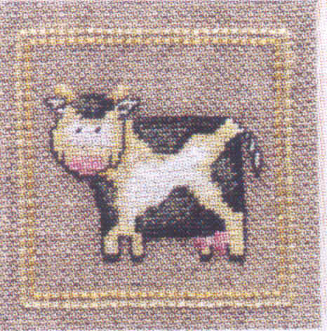 외국 십자수패키지 Lanarte/(소) LITTLE COW-34569