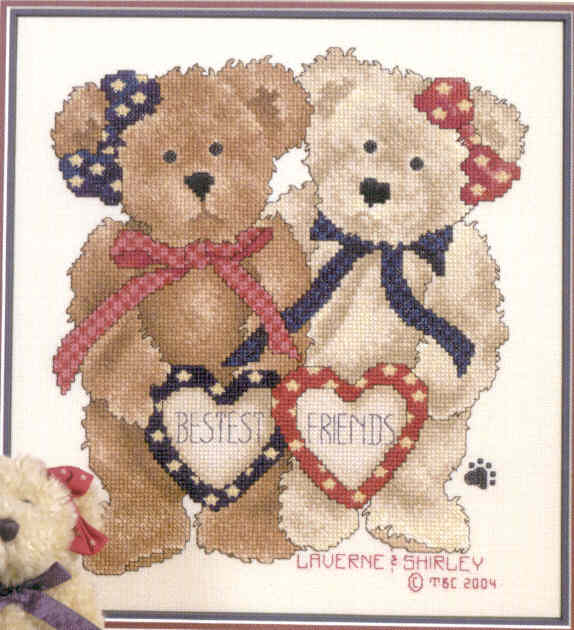 십자수도안책 Stoney/ BESTEST FRIENDS-BB012