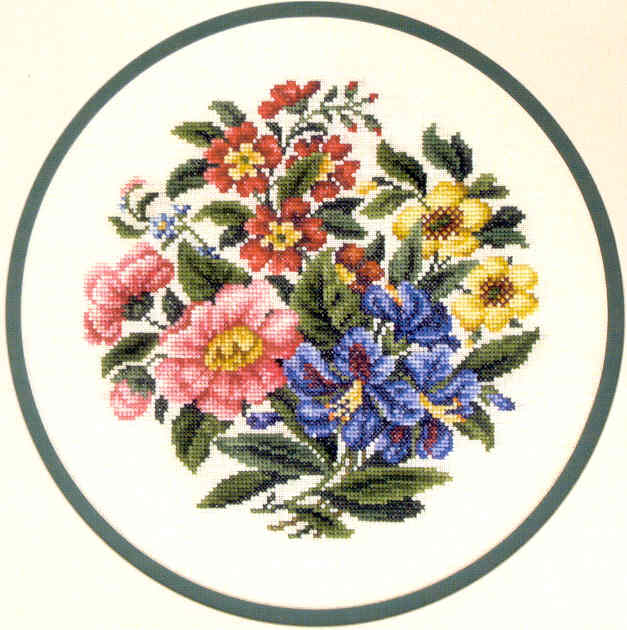 십자수도안책 Serendipity/ SINES BOUQUET-L-224