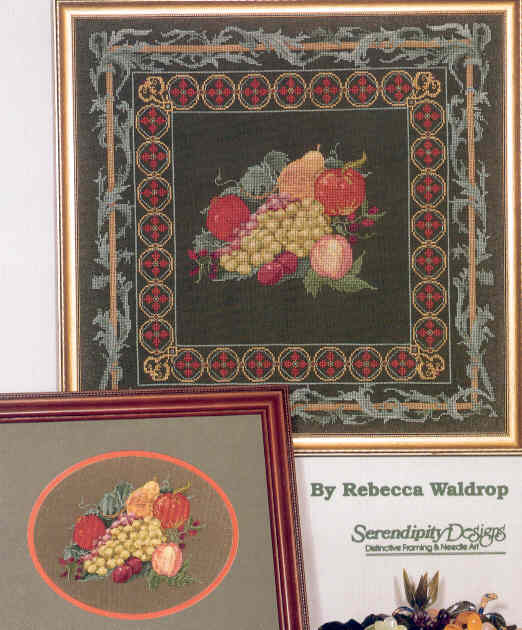 십자수도안책 Serendipity/ FRUITED TAPESTRY-번호없슴/BE-48