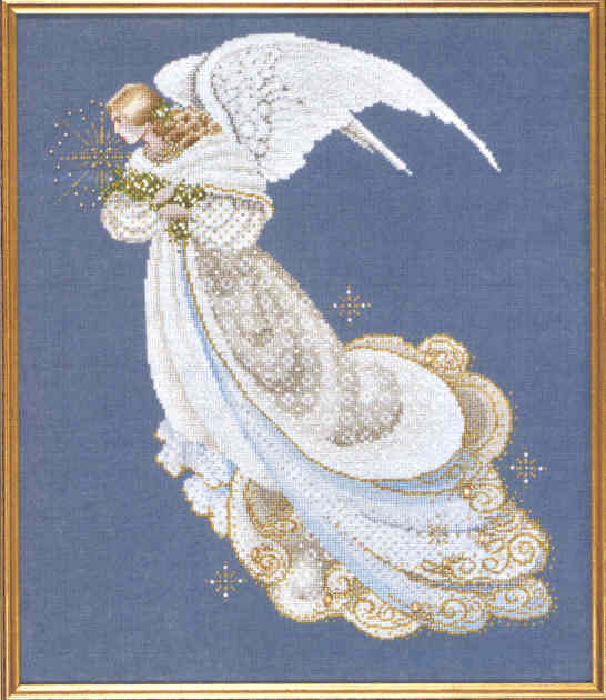 십자수도안책 Lavender & Lace/ ANGEL OF DREAMS-LL59