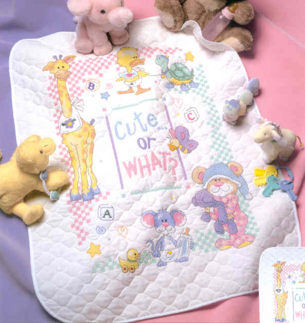 외국 십자수패키지 Dimensions/ 아기이불 CUTE... OR WHAT?-72724