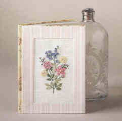 리본자수 다이어리 패키지 FLORAL GARLANDS-43346