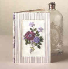 리본자수 다이어리 패키지 TRELLIS ROSE-43347