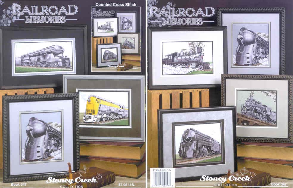 십자수도안책 Stoney/ RAILROAD MEMORIES-347