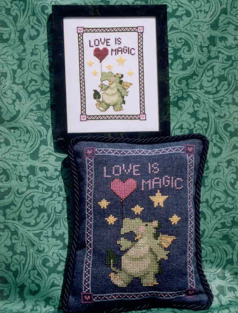 십자수도안책/ 기타1 DRAGON DREAMS/ LOVE IS MAGIC-DD#52