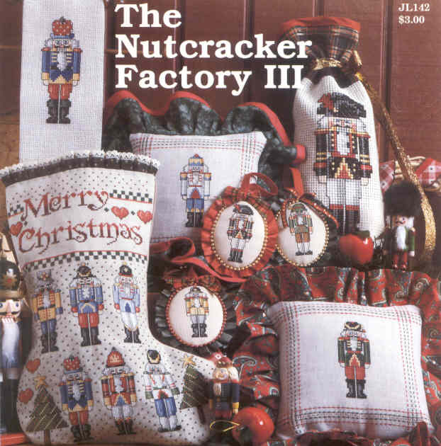 십자수도안책 Jeremiah/ THE NUTCRACKER FACTORY III-142