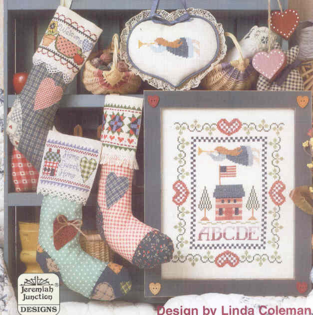 십자수도안책 Jeremiah/ HOMESPUN HEARTH-242