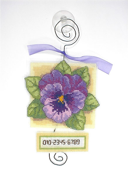 외국 십자수패키지 Dimensions/윔지(Reflections) A PANSY BLOSSOM-72642