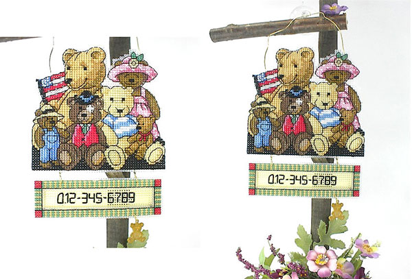 외국 십자수패키지 Dimensions/윔지 BEAR COLLECTOR-72972