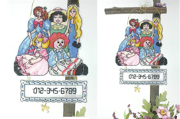 외국 십자수패키지 Dimensions/윔지 DOLL COLLECTOR-72974