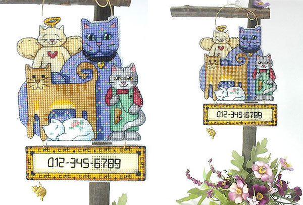 외국 십자수패키지 Dimensions/윔지 CAT COLLECTOR-72977