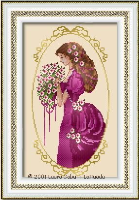 십자수도안책 Passione Ricamo/ SUMMER LADY-RL02