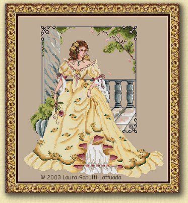 십자수도안책 Passione Ricamo/ GARDEN ELEGANCE-RL11