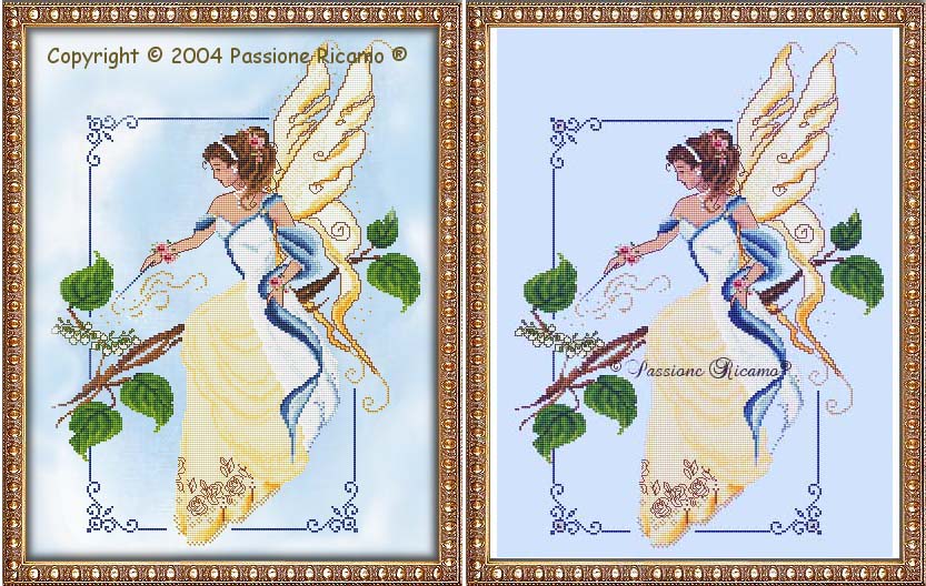 십자수도안책 Passione Ricamo/ SUMMER FAIRY SPIRIT-RL16