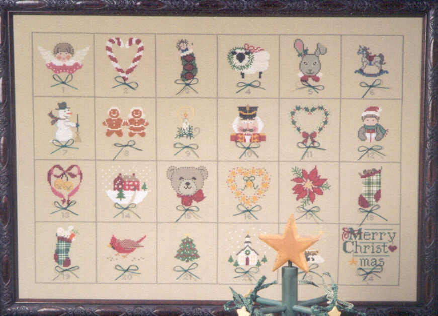 십자수도안책/ 기타2 CROSS-EYED CRICK/ ADVENT CALENDAR-67