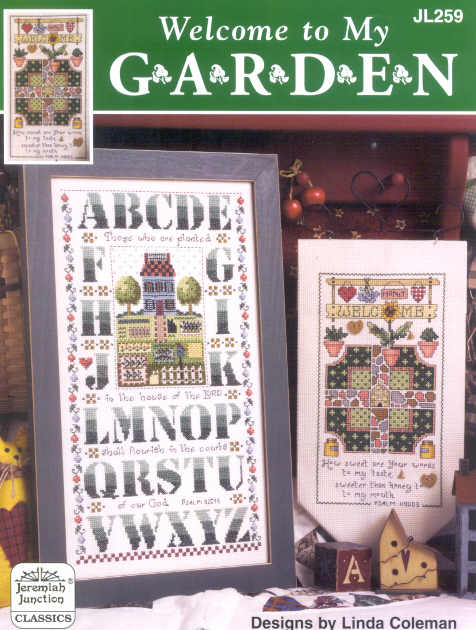 십자수도안책 Jeremiah/ WELCOME TO MY GARDEN-259