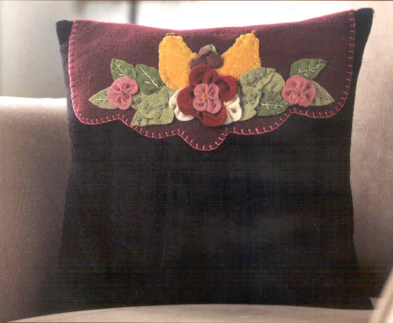 Bucilla 펠트 패키지/ TUSCAN DECORATIVE PILLOW-85083