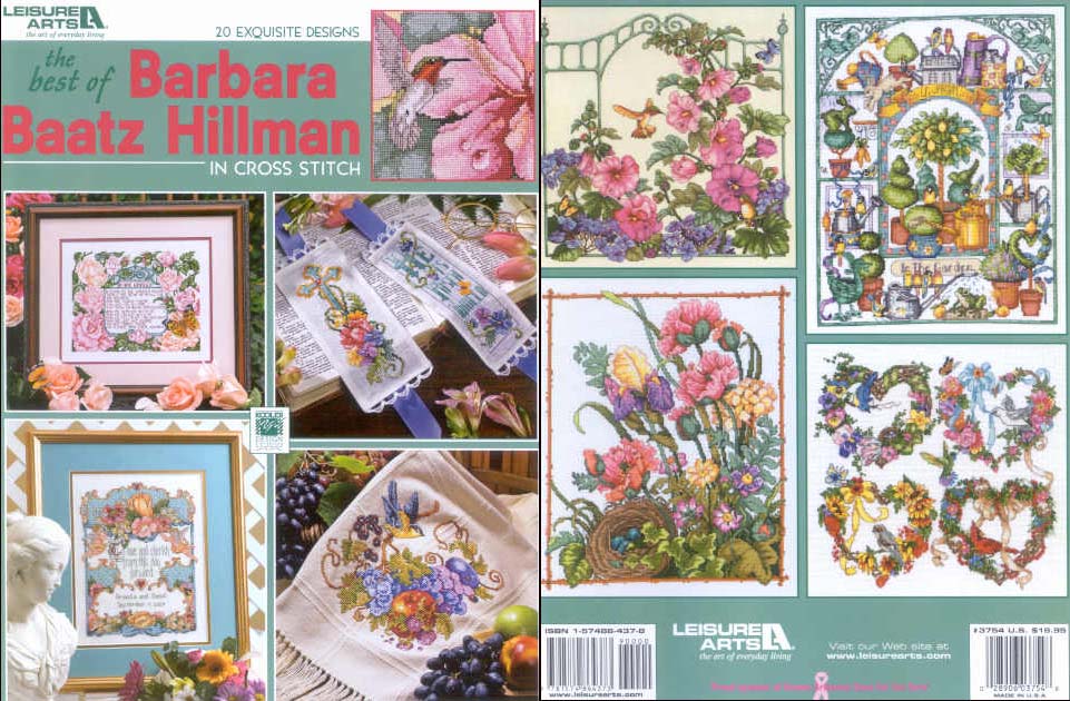 십자수도안책 Leisure Arts/ THE BEST OF BARBARA BAATZ HILLMAN-3754