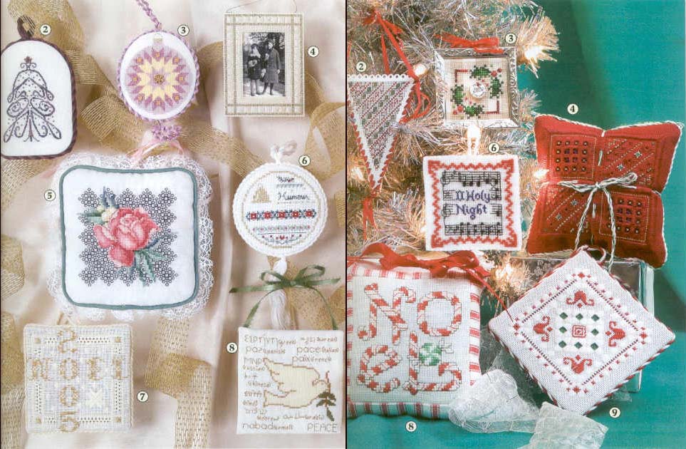 십자수잡지 JUST CROSSSTITCH ORNAMENTS 2005