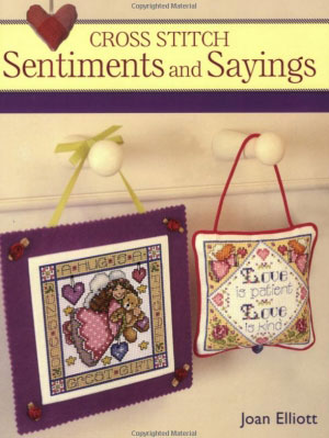 소장용 십자수도안책 CROSS STITCH SENTIMENTS & SAYINGS-315989(양장본)