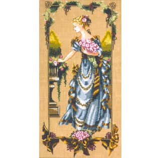 (중고)십자수도안책 Mirabilia/ GARDEN BEAUTY-MD86(중고) 비닐포장