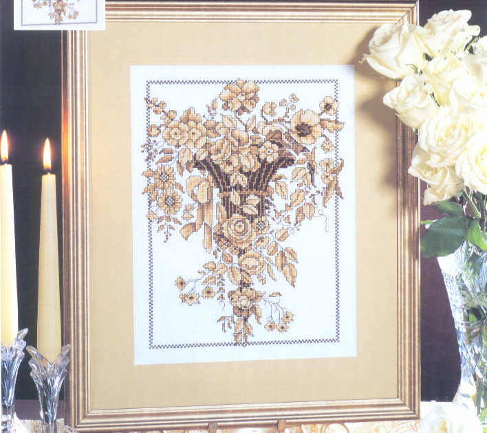 외국 십자수패키지 Design Works/ GOLDEN SCONCE-9971