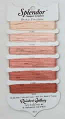 자수실 SPLENDOR Bronze 칼라모음(S1083,S1098,S1084,S1131,S1085,S974)-SC1(1번입니다)