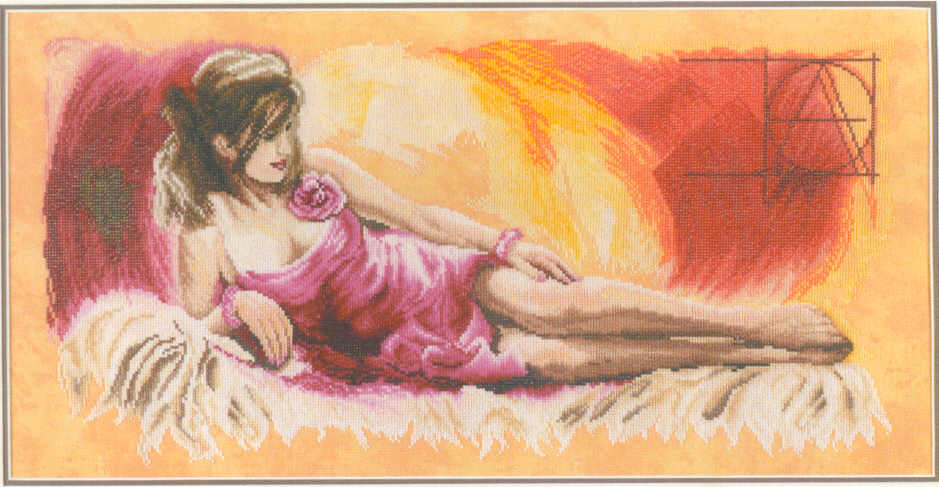 외국 십자수패키지 Lanarte/SAMANTHA-34918