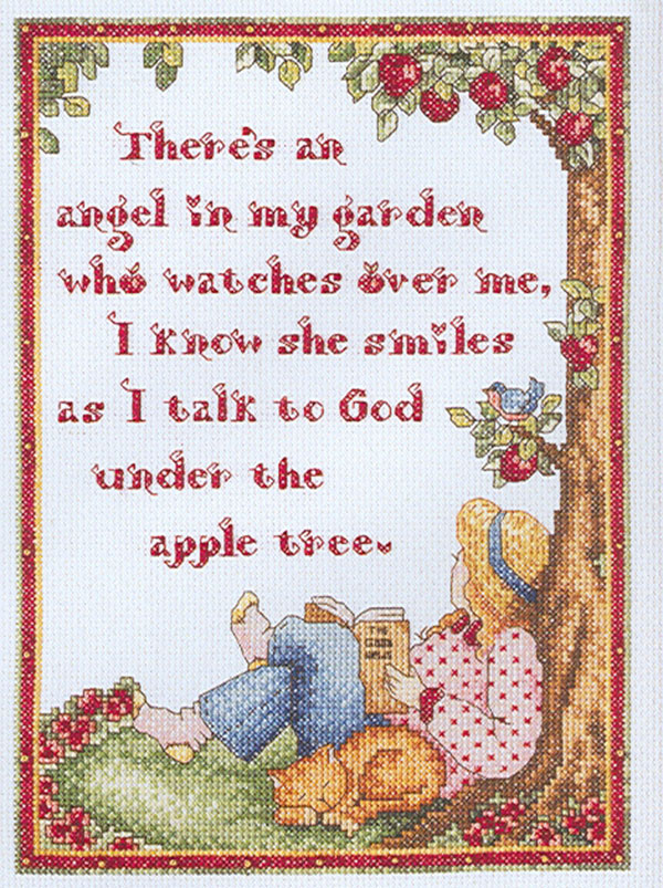 외국 십자수패키지 Bucilla/APPLE TREE-43709