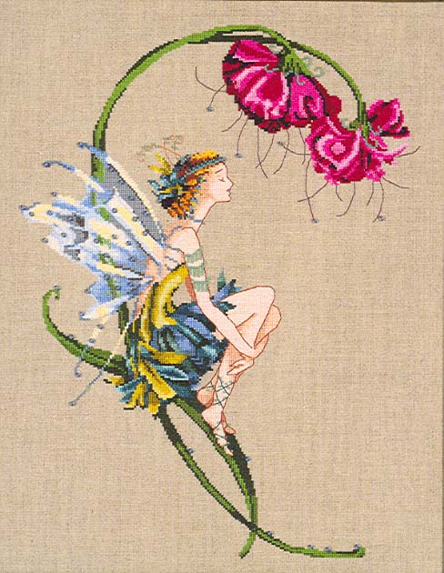 (중고)십자수도안책 Mirabilia/ THE BLISS FAIRY-MD89(중고) Mira포장