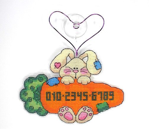 십자수 완성품 걸이장식, 잠시주차-자석 HOPPY SPRING/13787