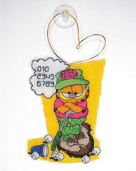 십자수 완성품 걸이장식, 잠시주차-윔지 TALK GOLF/13790