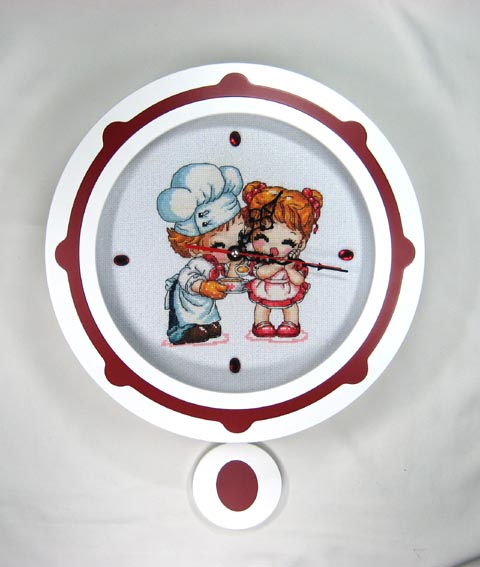 십자수 완성품 시계-340WR추-널 위해 준비했어/14041