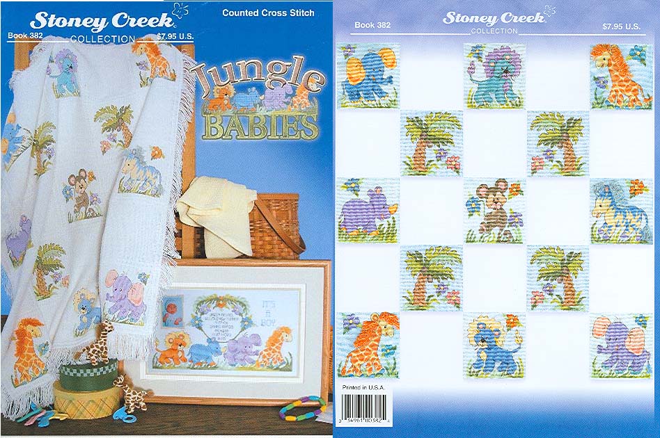 십자수도안책 Stoney/ JUNGLE BABIES-382