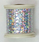 메탈릭자수실 PRIZM(GLISSEN GLOSS) SILVER(PRIZZ,또는 FRIZZ)-(5002):큰롤입니다(별도보관)