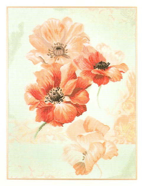 외국 십자수패키지 Lanarte/SKY ANEMONE-0008060(34966)