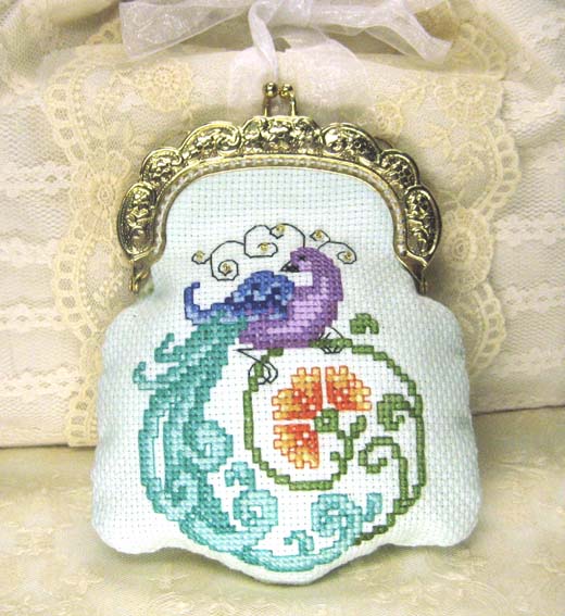 십자수패키지 실없는 동전지갑 FANTASY BIRD-14265