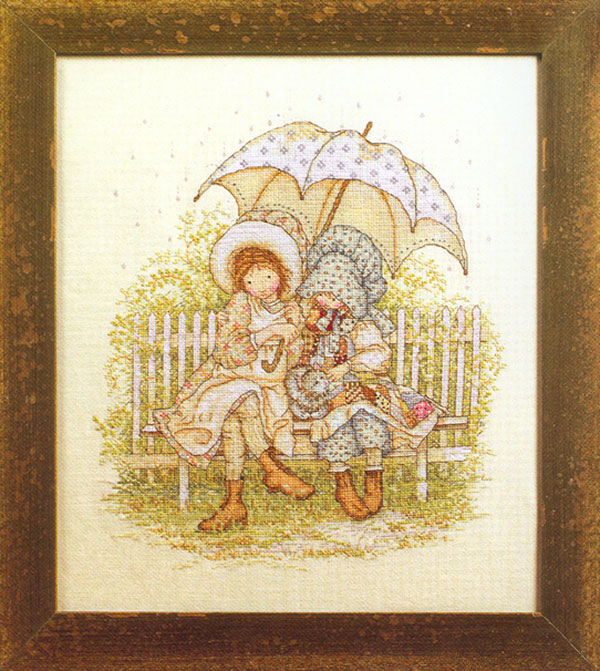 외국 십자수패키지 Bucilla/HOLLY HOBBIE-BEST FRIENDS-45211