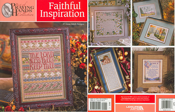 십자수도안책 Leisure Arts/ BEST OF PRAYING HANDS COLLECTION : FAITHFUL INSPIRATION-4306