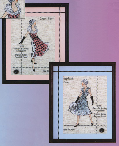 외국 십자수패키지 Design Works/ FASHION PAIR-2407