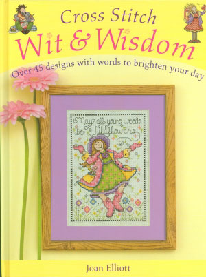 소장용 십자수도안책 CROSS STITCH WIT & WISDOM-324769(양장본)