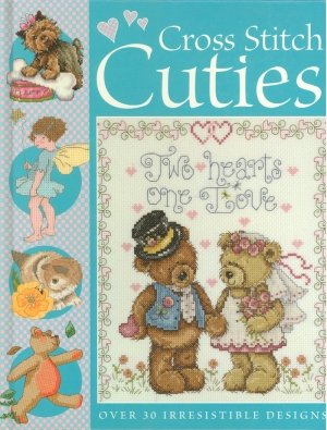 소장용 십자수도안책 CROSS STITCH CUTIES-325698(양장본)